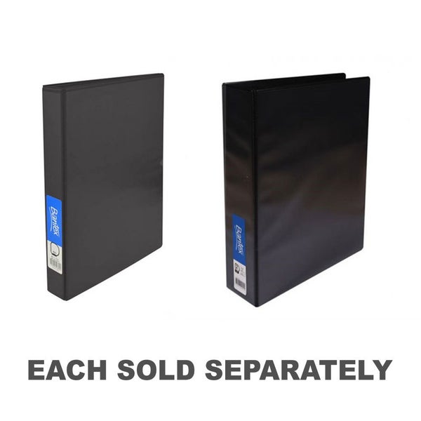 Bantex A4 3D-Ring Insert Binder (Black) Carousel 2
