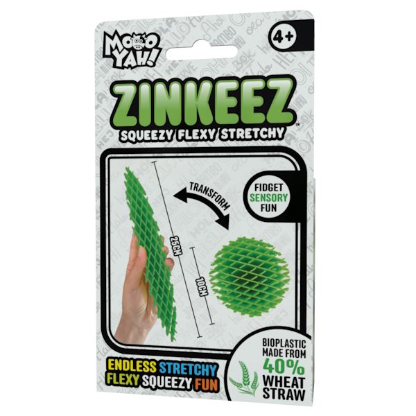 Zinkeez Eco Friendly Fidget Worm Toy Carousel 1