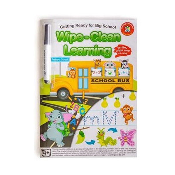 LCBF Clean Wipes Learning Getting Ready for Big School Book Carousel 1