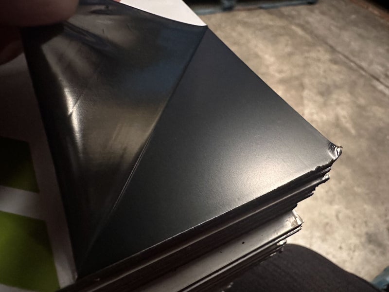 Aluminium Composite Panel 1.22m x 2.44mx (0.08/0.05) x 3mm MATT black Carousel 1