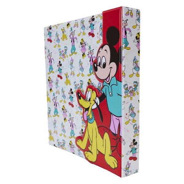 D100 Mickey & Friends Classic Stationary 3-Ring Binder Carousel 1