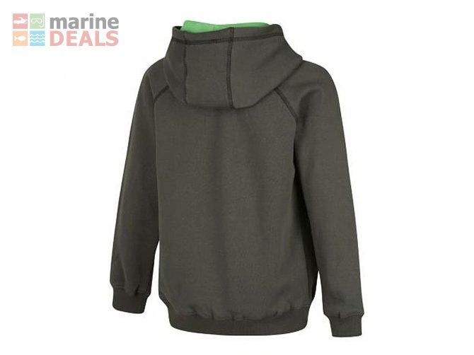 Ridgeline Spooky Kids Fleece Hoodie Forest Green 8 Carousel 2