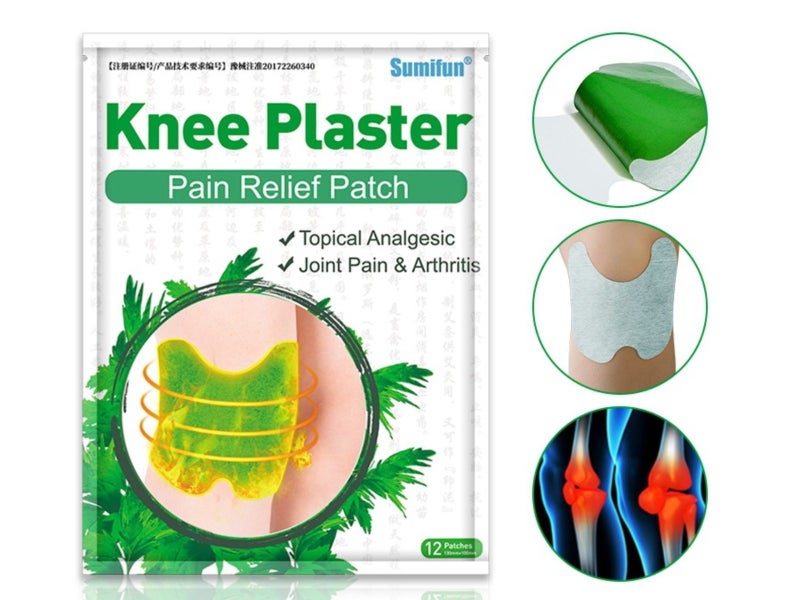 Knee Plaster for Muscle, Joint Ache Pain Relief Sticker Carousel 1