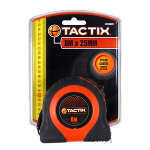 Tactix Tape Measure 8m x 25mm Carousel 1
