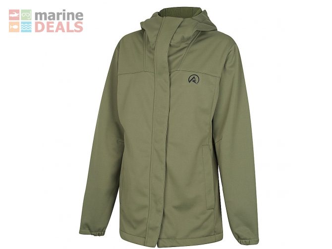 Ridgeline Ascent Womens Softshell Jacket Field Ol… Carousel 1