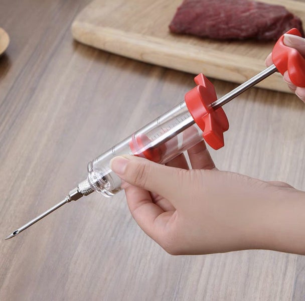 Marinade Injector 30ml / Marinade Needle / Flavour Injector / Marinade Syringe Carousel 3