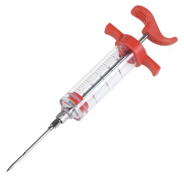 Marinade Injector 30ml / Marinade Needle / Flavour Injector / Marinade Syringe Carousel 1
