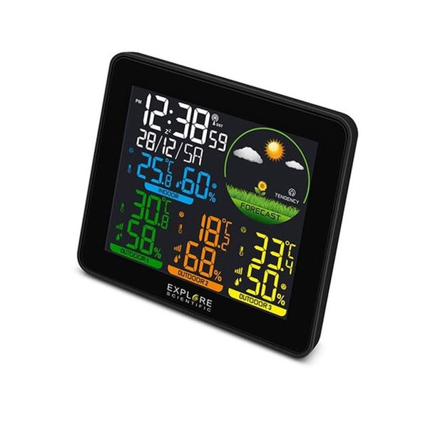Explore Scientific Weather Station w/ Multi Zone Sensors Carousel 1