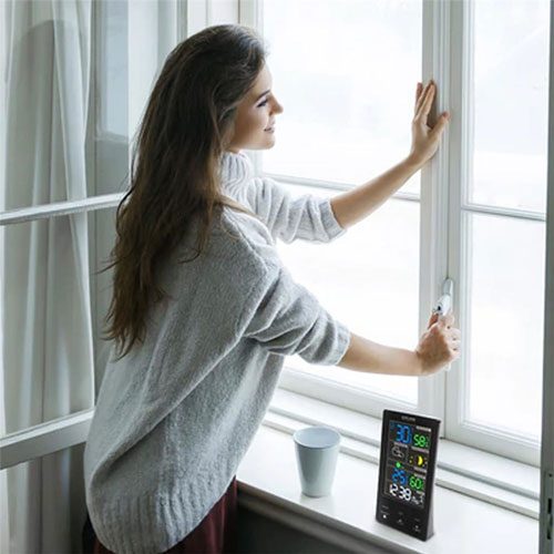 Verticle Colour Touch Key Advanced Weather Station Carousel 2