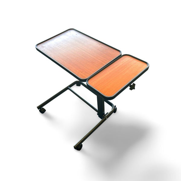 Overbed Table with Tilting & Split Top Carousel 2