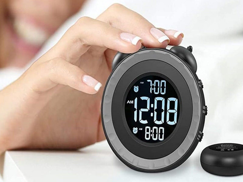 Loud Alarm Clock with Bed Shaker Vibrating Alarm Clock for Heavy Sleepers Carousel 5