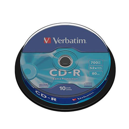 Verbatim CD-R Spindle 700mb White (50pk) Carousel 2