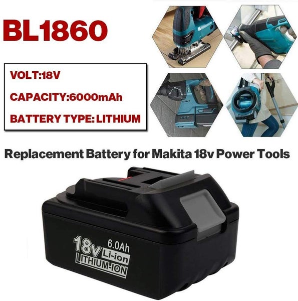 Makita 18v Battery 6.0Ah - New64210528602626112