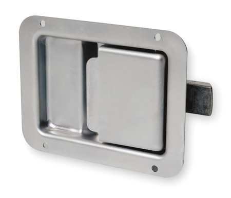 GRAINGER APPROVED Paddle Latch, Nonlocking, Zinc Plated 1XPB9 Carousel 1