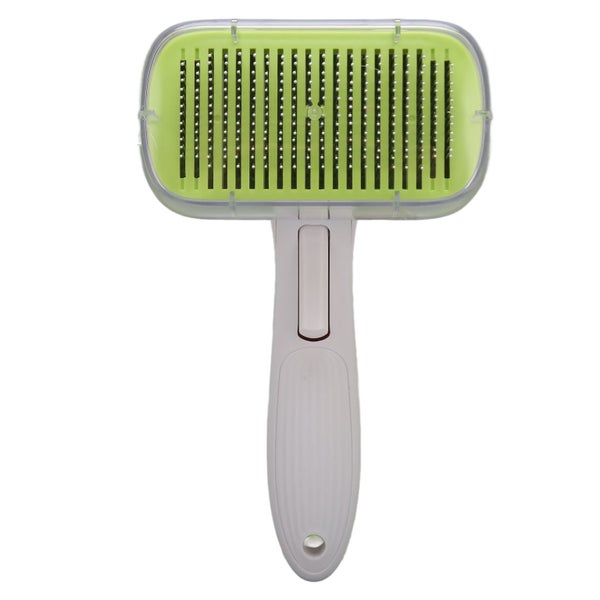 pet grooming brush pet cleaning massage comb pet hair removal brush self Carousel 8