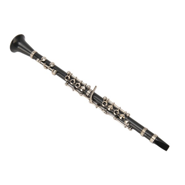 dollhouse clarinet model miniature clarinet with stand miniature musical Carousel 1