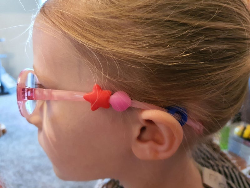 Glasses Accessories - Oval Ear Grippers - Anti Slip (Clear) Carousel 2