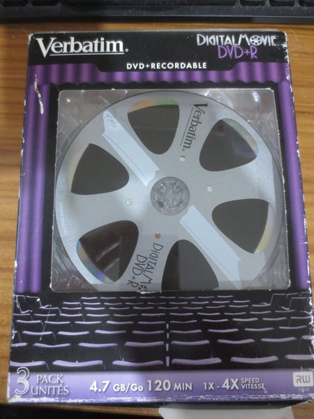 Verbatim DVD+Recordable CD's Carousel 1