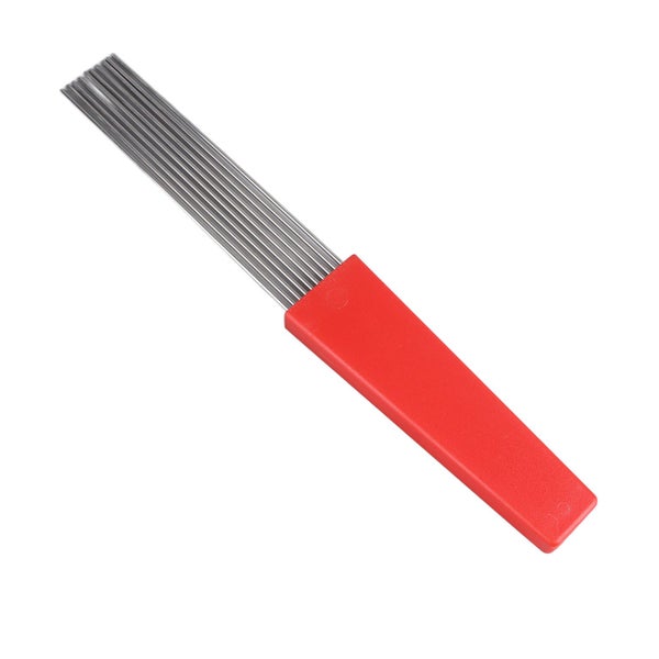 percussion scraper Guiro Brush Scraper Stainless Steel Multipurpose Hand Carousel 1