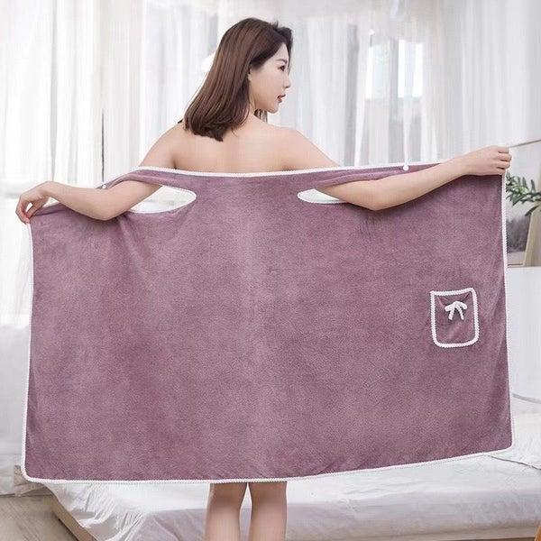 Wearable Bath Towel Carousel 1