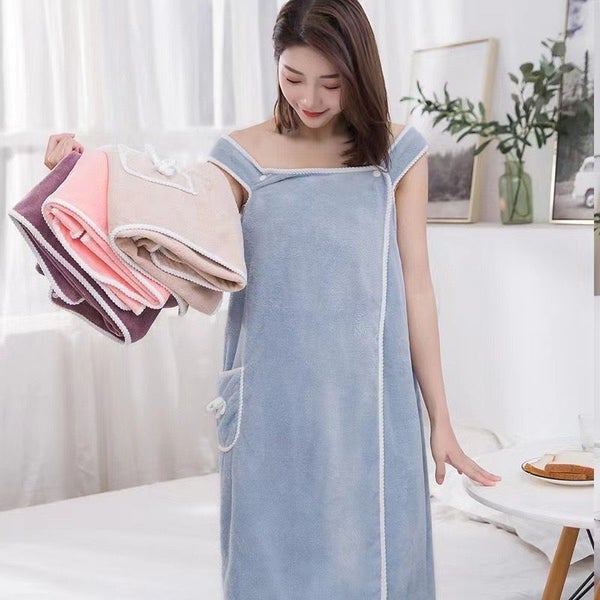 Wearable Bath Towel Carousel 8