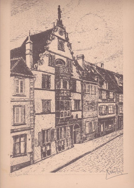 Colmar, Head House of Colmar, print Carousel 1