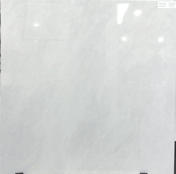 Wall/Kitchen Splash Back Tile -Marble Light Grey Polished 800x800mm Carousel 2