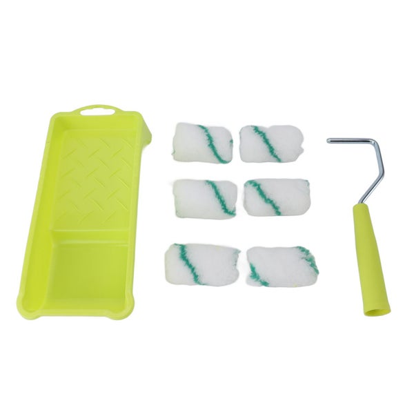 diy painting roller brush Small Paint Roller Set Precise Control Easy To Clean Carousel 2