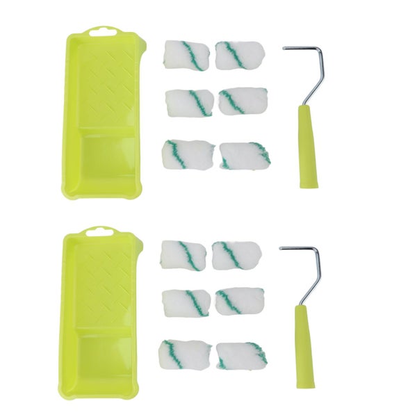 diy painting roller brush Small Paint Roller Set Precise Control Easy To Clean Carousel 8