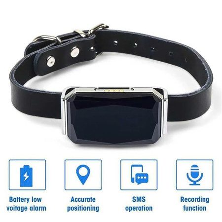 Gps Smart Multifunctional Pet Locator Universal Gps Location Collar for Cats Dog Carousel 1