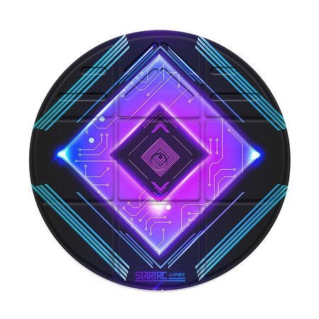 Foldable VR Mat for Meta Quest 3/Apple Vision Pro,Round Anti Fatiguet,Anti-slip Carousel 1