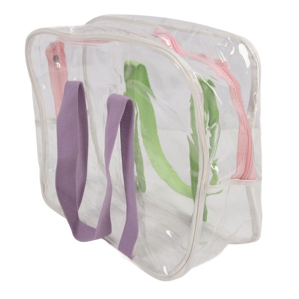 pvc beach bag waterproof beach bag large beach bag clear bag Clear Beach Bag Carousel 1