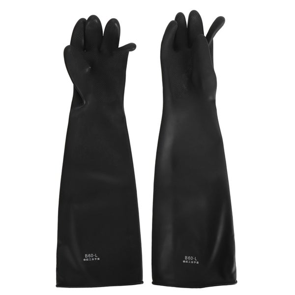 industrial gloves 1 Pair Rubber Gloves Reusable Heavy Duty Work Gloves Abrasion Carousel 8