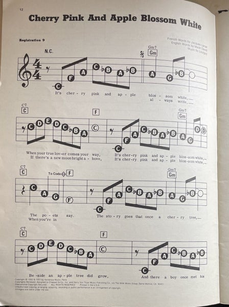Yamaha PortaSound 15 Dance Band Greats Carousel 3