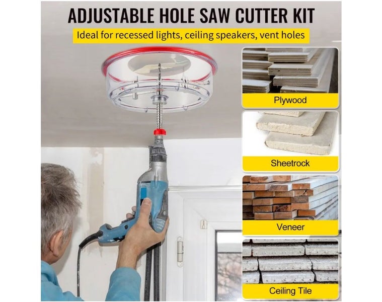 Drywall Hole Saw Kit - New In Stock NZ Clearance DEAL Carousel 2