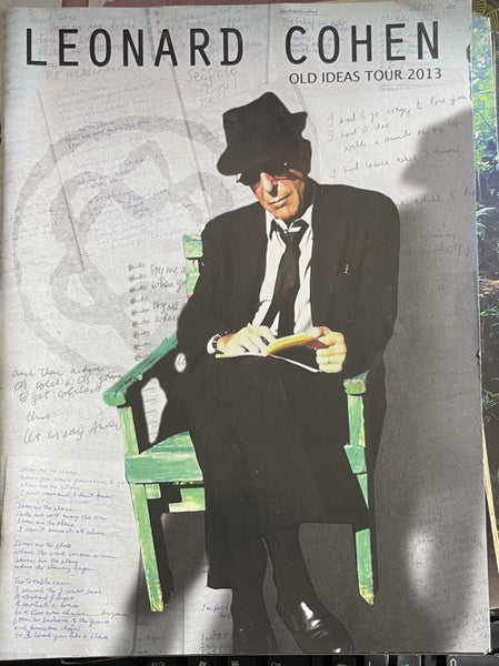 Leonard Cohen Old Ideas Tour 2013 Programme Carousel 1