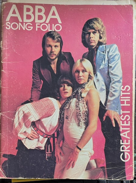 Abba Song Folio Greatest Hits Carousel 1