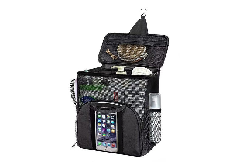 Shower Caddy Bag Portable Hanging Shower Tote Bags With Hook For Travel Carousel 10