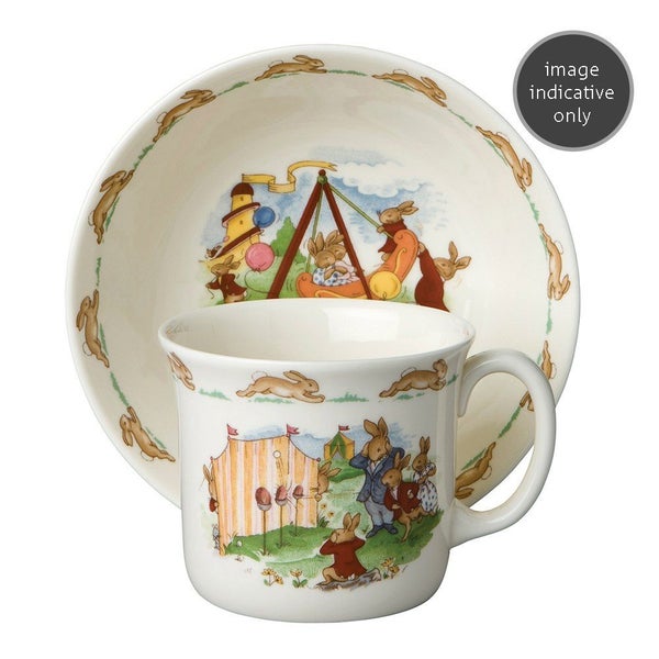 Royal Doulton Bunnykins Infant Set Carousel 2