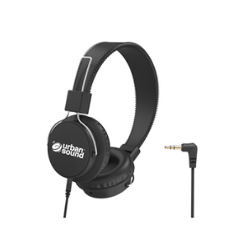 Verbatim Urban Sound Volume-Limiting Kids Headphones - Black Carousel 1