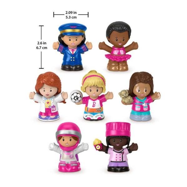 Fisher Price: Little People - Barbie You Can Be Anything Figure Pack Carousel 2