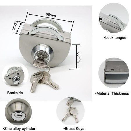 Sliding Glass Door Swing Hinged Gate Lock Carousel 2