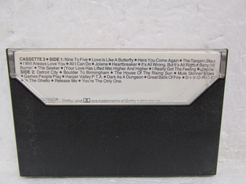 Readers Digest – The Very Best of Willie Nelson / Dolly Parton audio Cassette Carousel 6