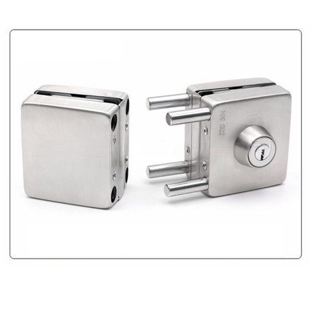 304 Stainless Steel Sliding Glass Door Security Lock Gate Lock Carousel 2