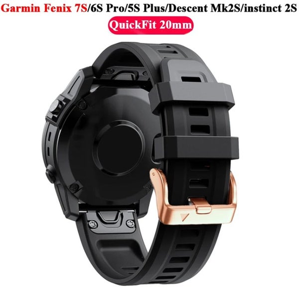 Garmin Fenix Strap for 7S Pro 6S Pro 5S Plus i2651BK0 Carousel 2