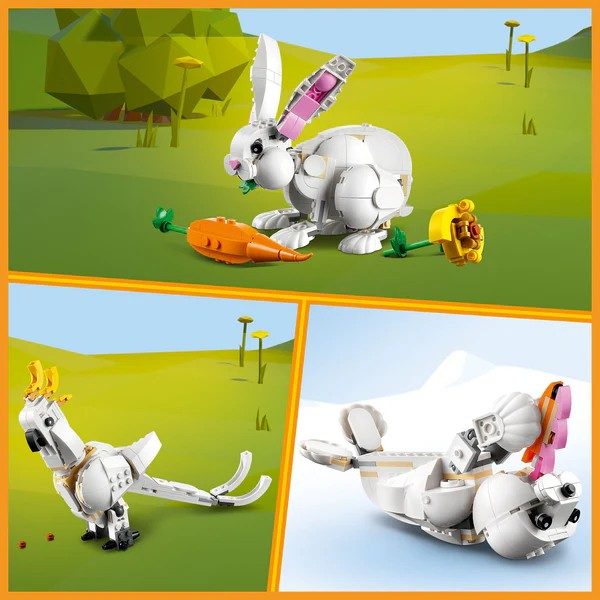 Lego creator 3 in 1 Rabbit / seal / parrot 31133 Carousel 1