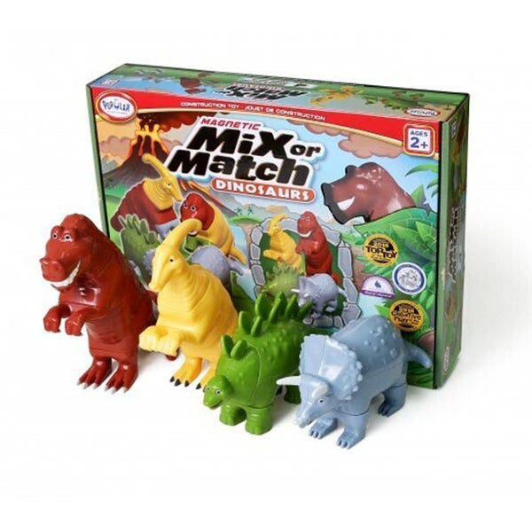 Popular Playthings Magnetic Mix or Match Dinosaur 1 Animal Toy Kids Children 2y+ Carousel 1