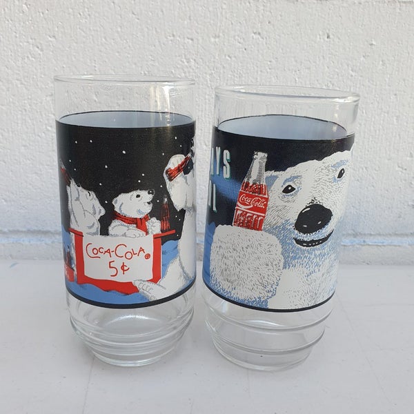 Coke Glasses - Collectable Coke Glasses x 2 Carousel 2
