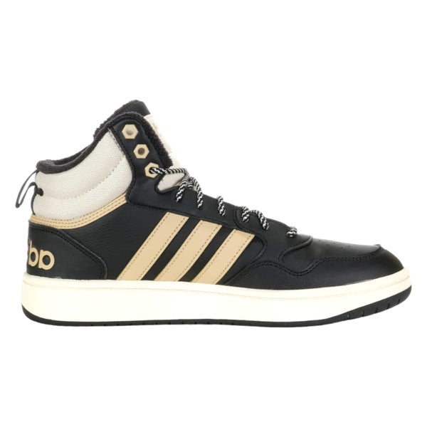 - Adidas Mens Hoops 3.0 mid black/beige/wonder white - (IG7927) - OPS - R2L13 Carousel 1