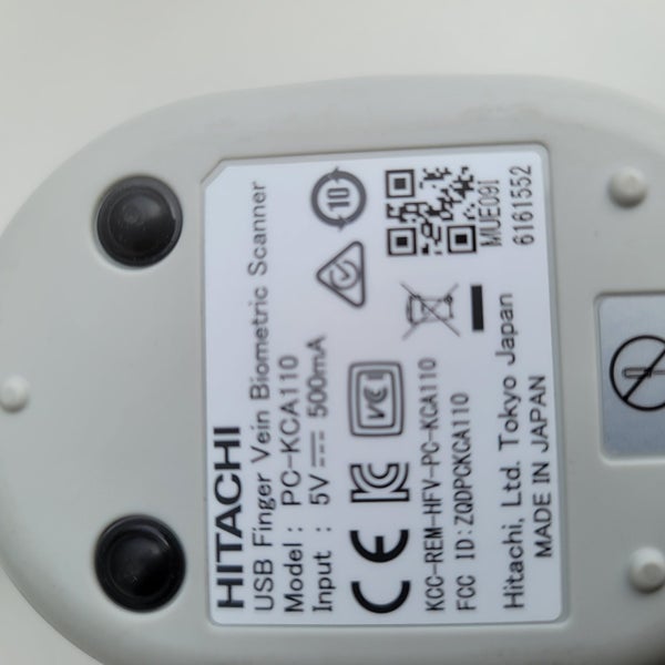 Hitachi Finger Vein Scanner PC-KCA110 Carousel 2